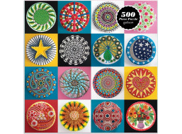 GALISON Štvorcové puzzle Torty 500 dielikov