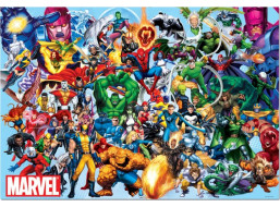 EDUCA Puzzle Hrdinovia Marvel 1000 dielikov