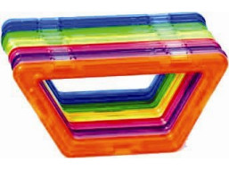 MAGFORMERS Lichobežníky 12 kusov vo fólii