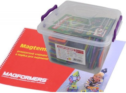 MAGFORMERS Magtematika box s učebnicou (slovensky) 67 dielikov
