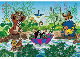 DINO Puzzle Krtkova plavba XL 100 dielikov