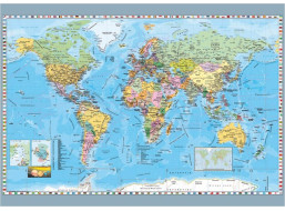 DINO Puzzle Politická mapa sveta 1000 dielikov