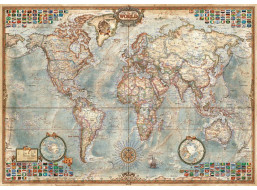 EDUCA Puzzle Stará politická mapa sveta 1500 dielikov