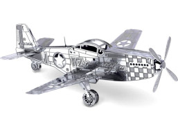 METAL EARTH 3D puzzle Lietadlo Mustang P-51