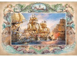 CHERRY PAZZI Puzzle Námorná bitka 2000 dielikov