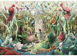 RAVENSBURGER Puzzle Skrytá záhrada 1000 dielikov