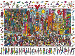 RAVENSBURGER Puzzle Times Square - Everyone should go there 1000 dielikov