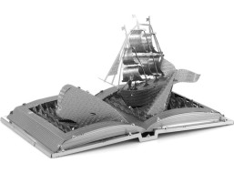 METAL EARTH 3D puzzle Kniha: Biela veľryba