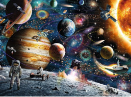 RAVENSBURGER Puzzle Vesmír XXL 150 dielikov