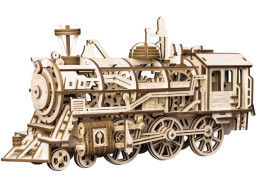 ROBOTIME Roker 3D drevené puzzle Lokomotíva 350 dielikov