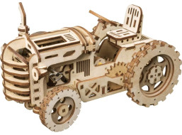 ROBOTIME Roker 3D drevené puzzle Traktor 135 dielikov