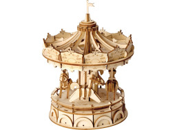 ROBOTIME Rolife 3D drevené puzzle Kolotoč 174 dielikov