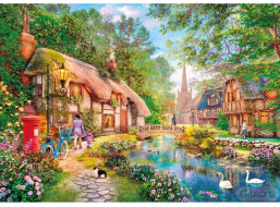 GIBSONS Puzzle Cestička medzi chalupami 500 dielikov
