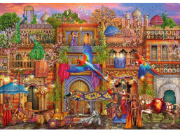 BLUEBIRD Puzzle Arabská ulica 4000 dielikov
