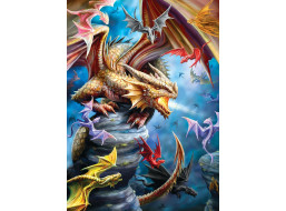 EUROGRAPHICS Puzzle Dračí klan 1000 dielikov