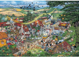 GIBSONS Puzzle Milujem farmárčenie 1000 dielikov