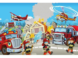 ART PUZZLE Drevené puzzle Hasiči hrdinovia 50 dielikov
