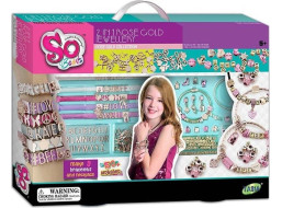 SO BEADS Náramky a náhrdelníky s písmenkami - veľká sada