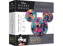 Trefl Wood Craft Origin puzzle Mickey Mouse 505 dielikov