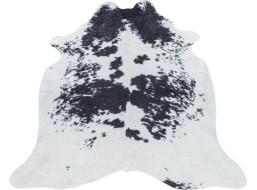 Kusový koberec Etosha 4114 black (tvar kožušiny)