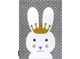 Detský kusový koberec Petit Bunny grey