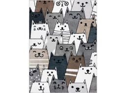 Detský kusový koberec Fun Gatti Cats multi
