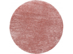 Kusový koberec Brilliant Shaggy 4200 Rose kruh