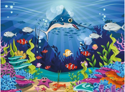ART PUZZLE Drevené puzzle Podvodný zhon 100 dielikov