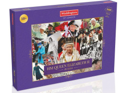 WADDINGTONS Puzzle Jej Veličenstvo Alžbeta II - koláž 1000 dielikov