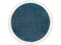 Kusový koberec Berber 9000 blue kruh