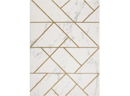 Kusový koberec Emerald geometric 1012 cream and gold