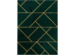 Kusový koberec Emerald geometric 1012 green and gold
