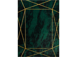 Kusový koberec Emerald 1022 green and gold