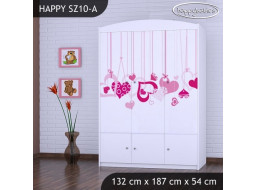 Detská skriňa FALL IN LOVE - TYP 10