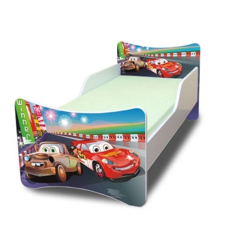 Detska Posteľ 160x80 Cm Auta Ii E Shop Maxmax Sk