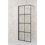 Walk-in sprchová zástena ALBOX BLACK