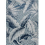 Kusový koberec Botanic 65242 Feathers aqua
