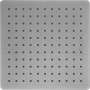 Sprchová dažďová hlavica SLIM UNI S - hranatá - 30x30 cm