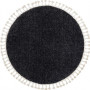 Kusový koberec Berber 9000 grey kruh