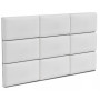 Čalúnený panel na stenu TRINITY - 60x30 cm (viac farieb)