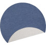 Kusový obojstranný koberec Twin 103100 blue creme circle