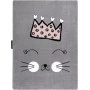 Detský kusový koberec Petit Cat crown grey