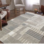 Kusový koberec MAGNE - pattern - béžový/sivý