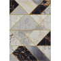 Kusový koberec Flair 105610 Noble Black Grey Gold – na von aj na doma