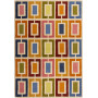 Ručne všívaný kusový koberec Illusion Retro Blocks Multi