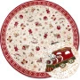 Kusový koberec Villeroy & Boch Toy&#39;s delight so strihaným vlasom 106217 Red, Multicolor kruh