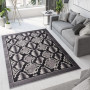 Kusový koberec TAPIS Python - čierny