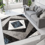 Kusový koberec TAPIS Vertigo - modrý/sivý