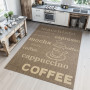 Sisalový PP koberec COFFEE - hnedý/krémový