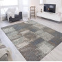 Kusový koberec ROXANNE Tiles - šedý/hnedý